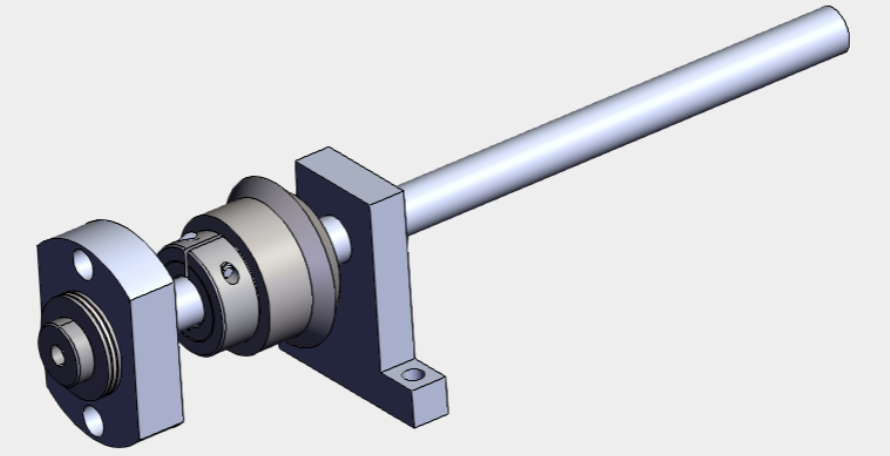 Render of the Inner Shaft